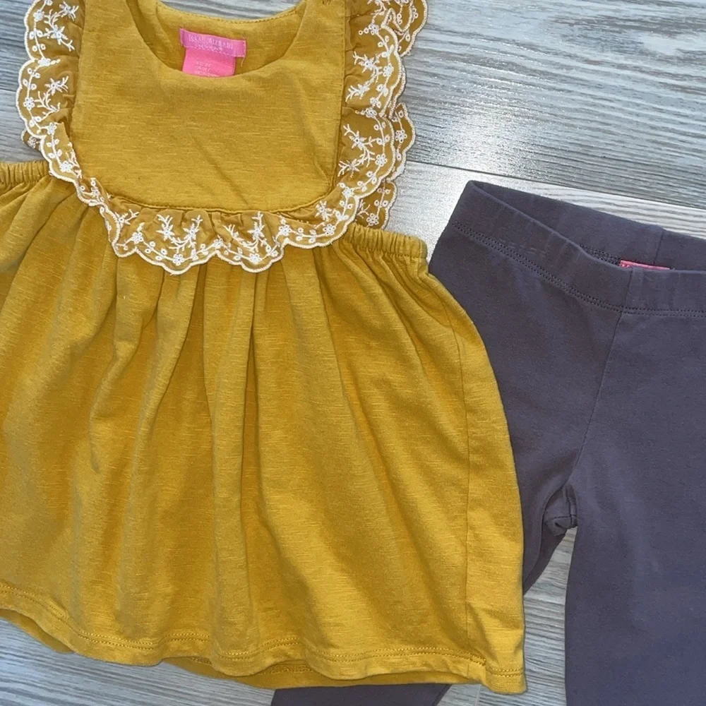 ⭐ Isaac Mizrahi Baby Girl 2T 2-Piece Outfit ⭐